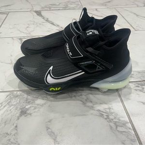 Men's Nike Force Zoom Trout 8 Elite Black Grey White Cleats CZ5913-010 Multi Sz